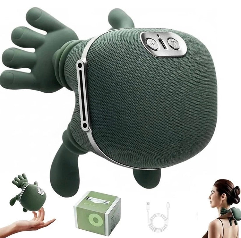 Electric Neck & Shoulder Massager with Heat Shiatsu 4D Kneading Pain Relief